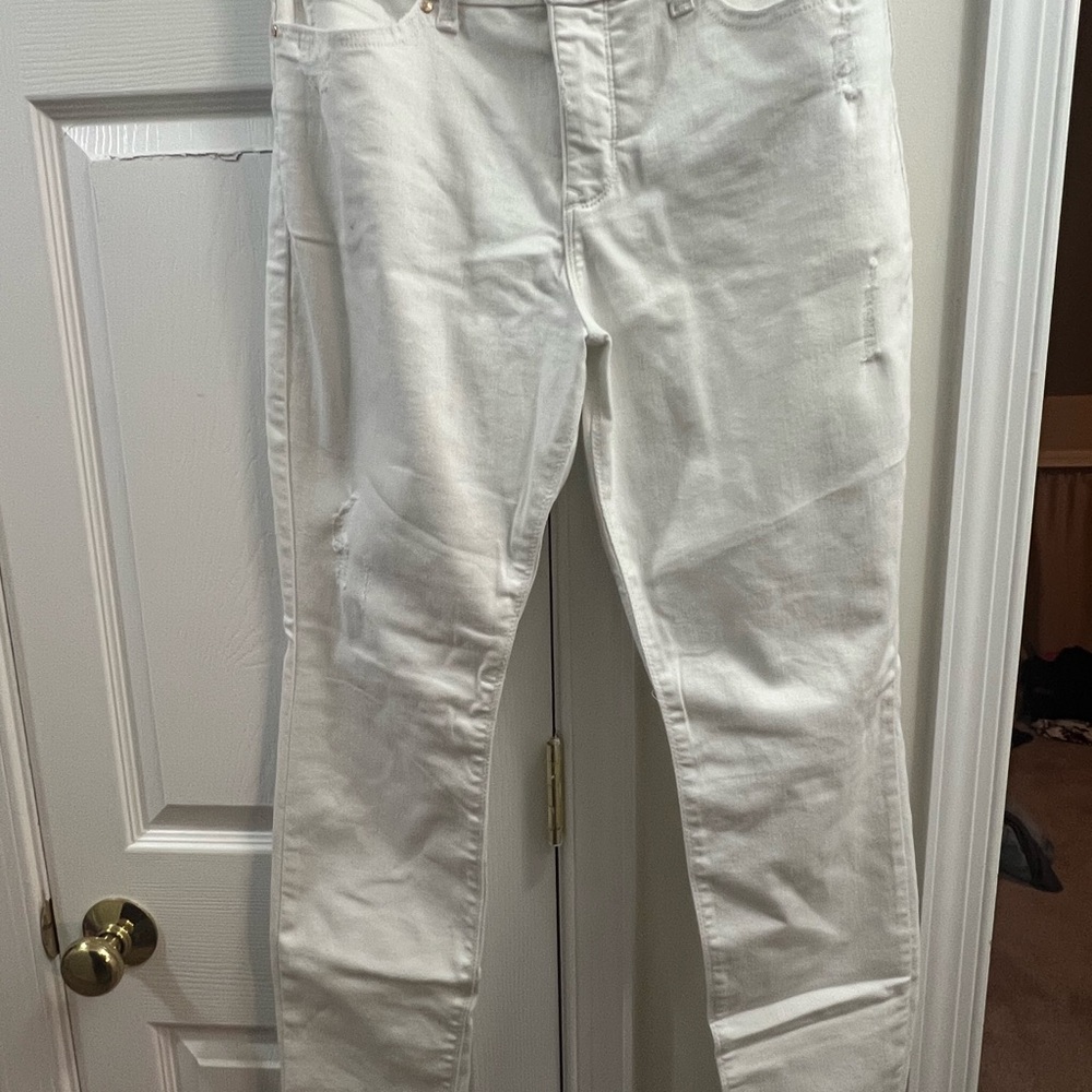 White Denim Jeans